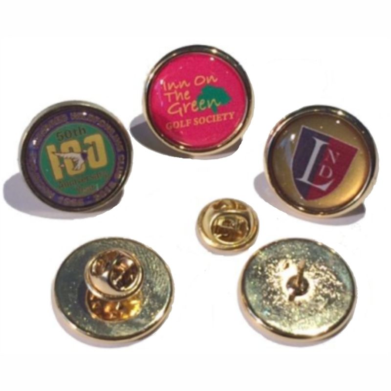 20mm premium gold badge